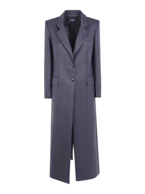 DRHOPE: long coats - Singlebreasted Long Coat