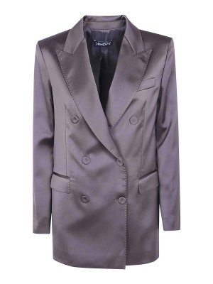 DRHOPE: Vestes de costume - Blazer - Marron