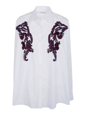 DRIES VAN NOTEN: shirts - Casia Embroidered Shirt