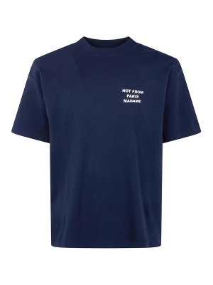 DRÔLE DE MONSIEUR: Tシャツ - Tシャツ - ブルー