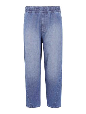 EMPORIO ARMANI: Schlagjeans - Schlagjeans - Blau