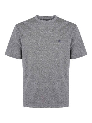 EMPORIO ARMANI: t-shirts - Classic Round Neck T-Shirt