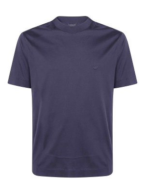 EMPORIO ARMANI: t-shirt - T-shirt classica a girocollo
