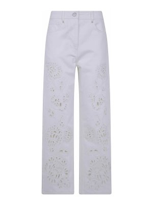 FARM RIO: casual trousers - Richelieu White Pants
