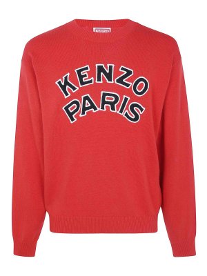 KENZO: crew necks - Paris Emblem Jumper