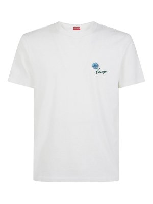 KENZO: t-shirts - Gots  Tulip Slim T-Shirt