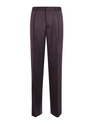 LARDINI: casual trousers - Regular Fit Knit Man Trousers