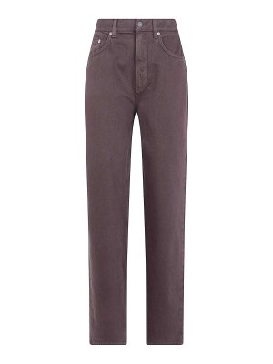 LOULOU STUDIO: straight leg jeans - Samur Lds Straight Leg Jeans
