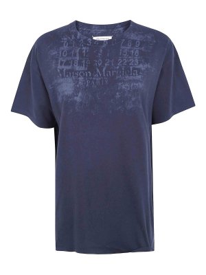 Maison Margiela: Camisetas - Camiseta - Gris