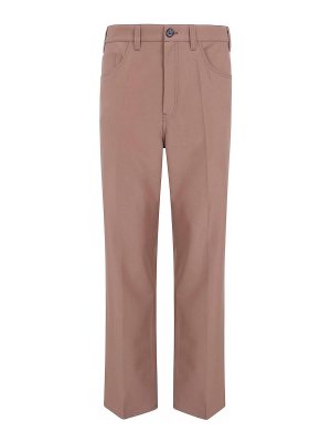 Marni: Pantalones casual - Pantalón Casual - Marrón