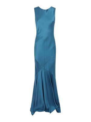 Max Mara: Maxikleider - Maxikleid - Grün