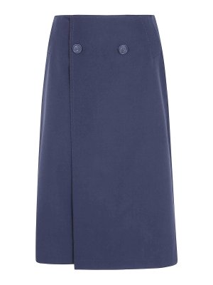 MM6 MAISON MARGIELA: flared jeans - Midi Flared Skirt