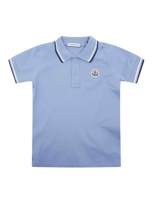 MONCLER: polo - Polo a maniche corte