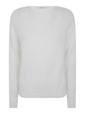 NUUR: crew necks - Boxy Long Sleeves Round Neck Sweater