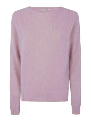 NUUR: crew necks - Boxy Long Sleeves Round Neck Sweater