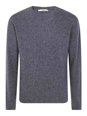 NUUR: Strickpullover mit Rundhalsausschnitt - Rundhalspullover - Grau