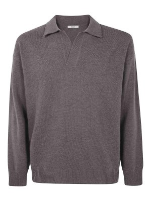 NUUR: polo shirts - Long Sleeves Comfort Fit Skipper Polo Shirt