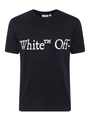 OFF-WHITE: T-shirts - T-Shirt - Noir