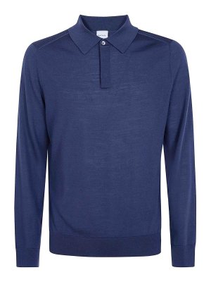 PAUL SMITH: polo - Polo da uomo in maglione Ls
