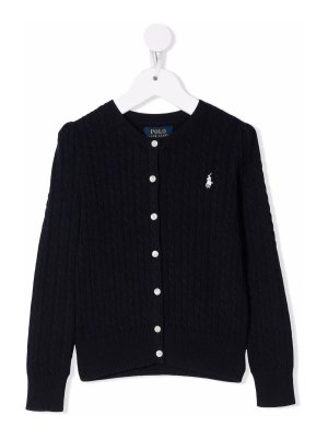 POLO RALPH LAUREN: Suéteres con cuello pico - Suéter Cuello Redondo - Azul