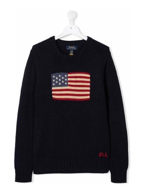 POLO RALPH LAUREN: crew necks - Flag Cn Swtr Tops Sweater