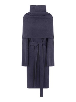 RICK OWENS: トレンチコート - トレンチコート - 黒