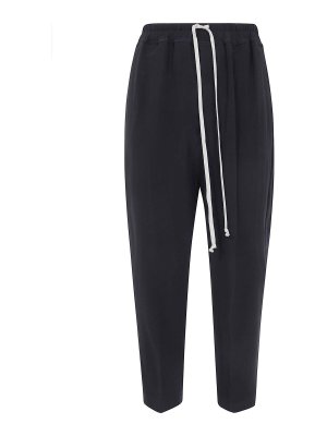 RICK OWENS: casual trousers - Drawstring Astaires Cropped Trousers