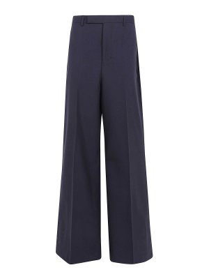RICK OWENS: casual trousers - Wide Tailored Trousers