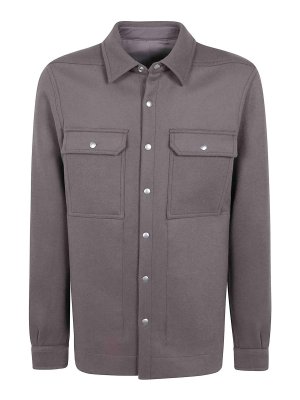 RICK OWENS: casual jackets - Outershirt Jacket