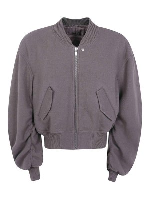 RICK OWENS: padded jackets - Secchia Flight Padded Jacket