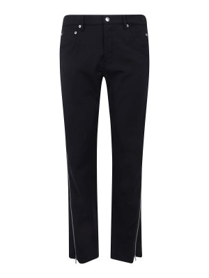 RICK OWENS: Jeans Rectos - Vaqueros Rectos - Negro