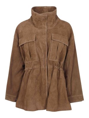 ROHE: Lederjacken - Lederjacke - Grau