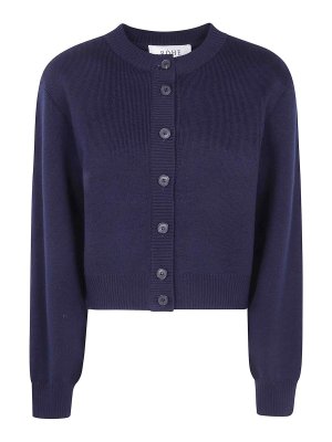 ROHE: cardigans - Statement Shoulder Cardigan