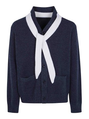Sacai: Cárdigans - Cárdigan - Gris