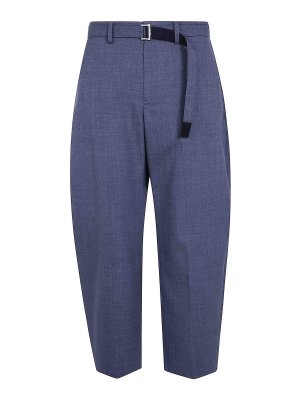 Sacai: Casual Hosen - Casual Hose - Grau