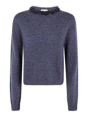 Semicouture: Pull col rond - Pull Col Rond - Gris