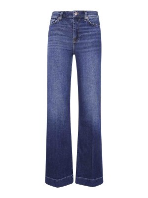 7 FOR ALL MANKIND: straight leg jeans - Modern Mojo Classic Denim