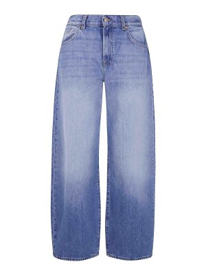 7 FOR ALL MANKIND: flared jeans - Bonnie Wide Leg Denim