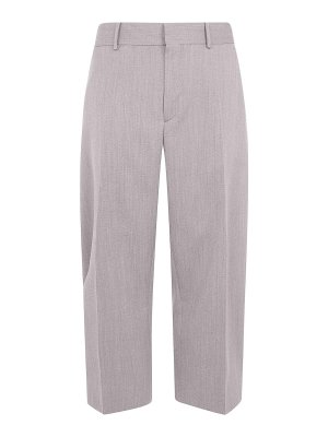 STUDIO NICHOLSON: casual trousers - Full Length Curved Leg Pant
