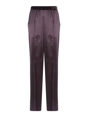 TOM FORD: カジュアルトラウザー - カジュアルパンツ - ブラウン