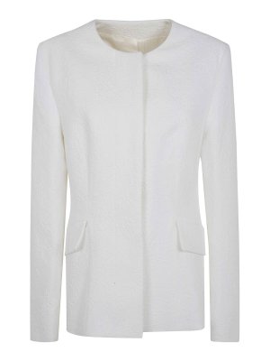 TOTEME: casual jackets - Jacquard Cotton Jacket