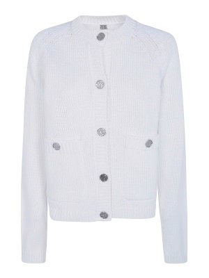 TOTEME: cardigan - Cardigan in cotone