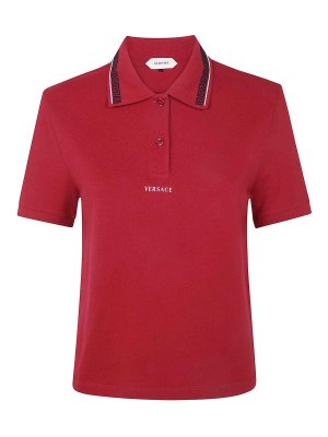 VERSACE: Polos - Polo - Rojo