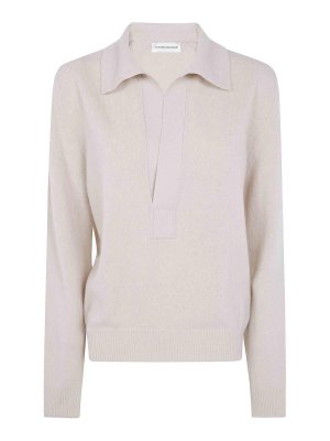 VICTORIA BECKHAM: Pull col rond - Pull Col Rond - Couleur Chair
