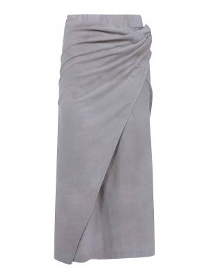 ZIGGY CHEN: Long skirts - Asymetric Jersey Skirt