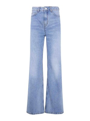 AMI PARIS: flared jeans - Flare Fit Jeans