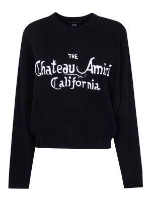 AMIRI: maglia collo rotondo - Maglione del castello