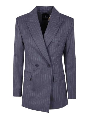 ANINE BING: Blazer - Blazer - Gris