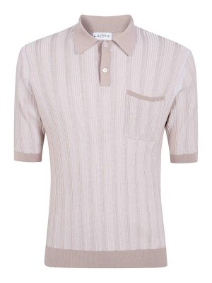 BALLANTYNE: polo shirts - Vertical Stripes Polo Shirt