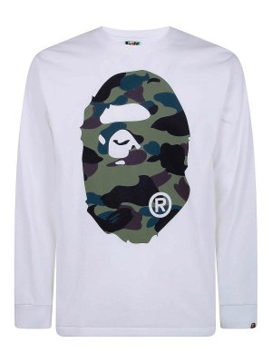 BAPE: Camisetas - Camiseta - Blanco